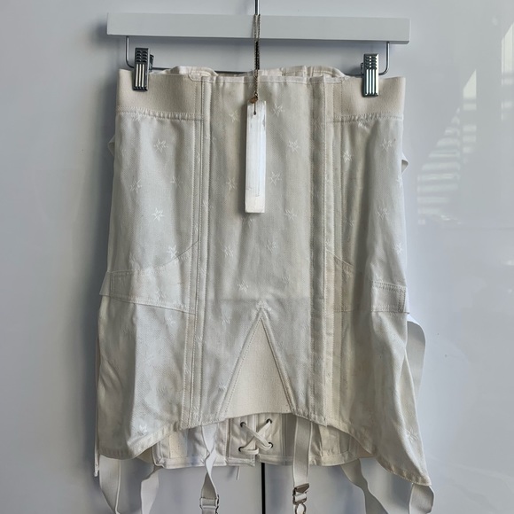 CAMP Vintage Bridal Corset Girdle Corset 29” Garters Shaper Ref. # 9144 White - Picture 3 of 17